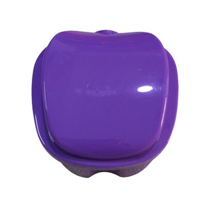 LILIYUAN False Teeth Bath Case Cup Box Holder Storage Soak Container with Strainer Basket for Travel Cleaning