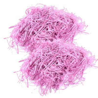 FAVOMOTO 2packs Colored Shredded Paper Per Pack Raffia Grass Decor for Box Filling Candy Boxes and Party Supplies for Weddings Birthdays and Anniversaries