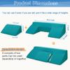Bedsore Turning Wedge Pillow Side Sleeping Body Positioning Anti Bed Sores Treatment Bedridden Elderly Patient Foam Cushion Prevent Pressure Ulcer Incline Wedge Medical Nursing Care After Surgery view 2