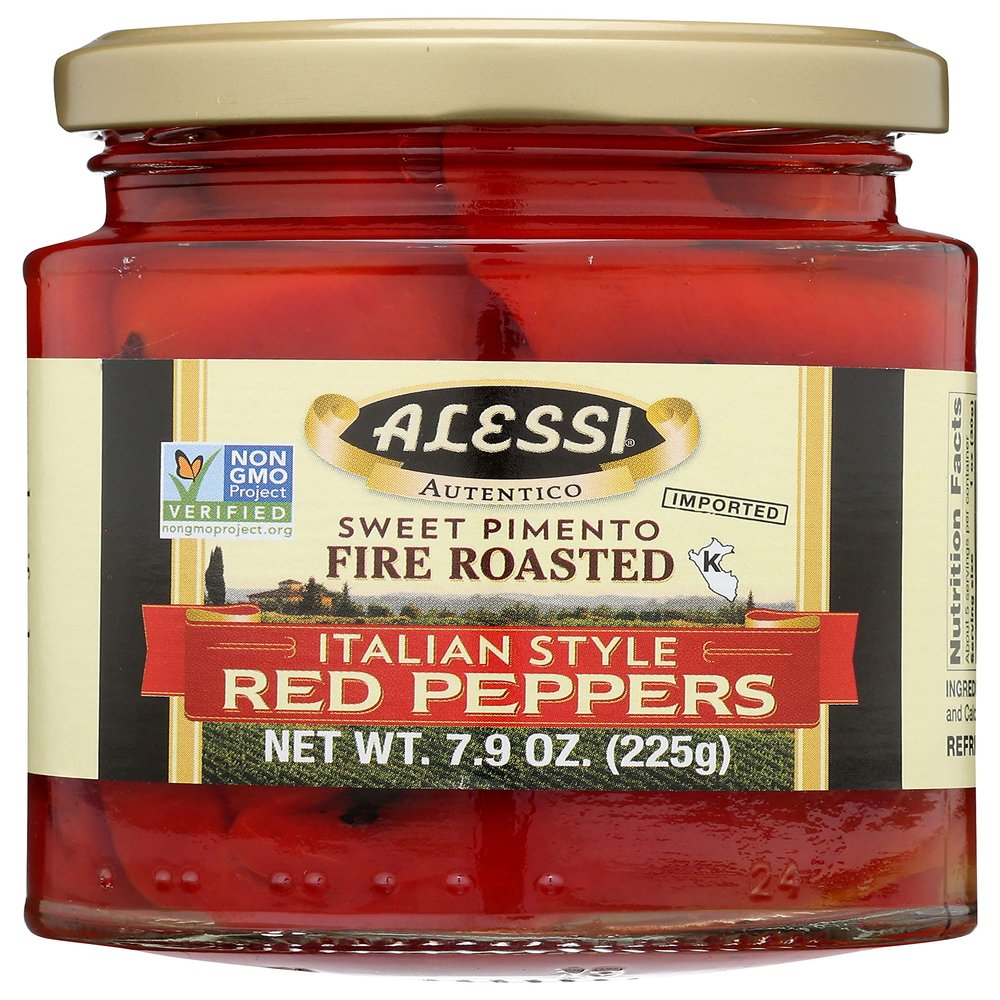 Alessi Pepper Fire Rstd Ital Sty, 7 Oz (Pack of 12)