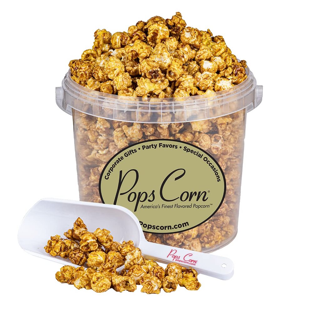Pops Corn Gourmet Caramel Popcorn 1.5 lb Fresh Handcrafted Snack | Gluten-Free, Small-Batch Made | Perfect for Gifts, Parties & Movie Nights. Delicius.