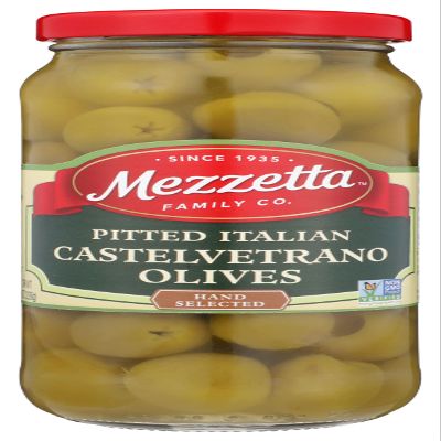 Mezzetta Olive Castelvetrano Ptd, 8 Oz (Pack Of 6)
