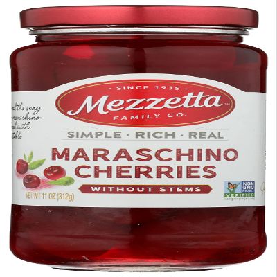 Mezzetta Cherries Maraschno Wo Stm, 11 Oz (Pack Of 6)