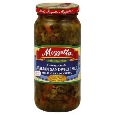 Mezzetta Giardiniera Chcgo Mild, 16 Oz (Pack Of 6)