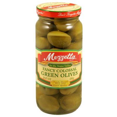Mezzetta Olive Colossal Fancy, 10 Oz (Pack Of 6)