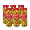 Mezzetta Garlic Stuffed Olives - Greek Green Olives with Fresh Garlic from California - Savory Flavor for Grilled Steak and Appetizers - 100% Natural Gourmet Snack Non-GMO - 6 Oz Jar - Pack of 6 view 1