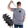 Cactus Scratcher Extendable Big Stick Back Scratcher - Extends 29" Long Double Sided Retractable Scratching Tool for Hand, Neck, Head, and Body - Universal Gift for Family, Pets, and Friends, Black view 1
