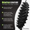 Cactus Scratcher Original Back Scratcher - 2-Sided Back Scratching Tool for Hard-to-Reach Area, Durable 45" Strap with Ball Handles for Towel Like Operation, Universal Gifts for Men and Women, Black view 3