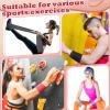 3 Rolls Pre Wrap Tape 2.75 Inch x 90 Yards Athletic Foam Underwrap Sports Pre Headbands for Hair Ankle Wrists Knees Sports(Red, Blue, Black) view 4
