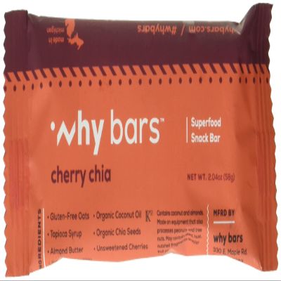 Why Bars Cherry Chia Bar, 2.04 OZ