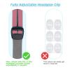 Airfit P10 / N30 Headgear Strap Upgraded CPAP Mask Replacement Straps Fully Adjustable Design Quickfit Elastic Fit for P10 / N30 Nasal Pillow System - Pink//Grey (2-Pack) view 2