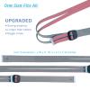 Airfit P10 / N30 Headgear Strap Upgraded CPAP Mask Replacement Straps Fully Adjustable Design Quickfit Elastic Fit for P10 / N30 Nasal Pillow System - Pink//Grey (2-Pack) view 3