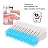 Daseey 160pcs Double-ended Toothpick,Soft Silicone Tooth Picks-Dental Floss-interdental Brush-teeth Stick-dental Hygiene Tools,Necessary for Cleaning Teeth view 2