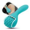 scarroller Scar Tissue Massager for Post-Surgery Recovery, Silicone Ice Massage for Post-Surgery Incision Swelling and Soreness, Joint Roller for Improved Range of Motion and Flexibility. Teal view 1