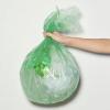 100pcs Light Trash Bags Leak Corn Starch Waste Bags for Home Kitchen and Office Use and Extra Strong Rubbish Liners view 4