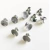 100 Pcs DentalTech Dental Orthodontic Braces Lingual Buttons Bondable Round Mesh Base,10pcs/Pack view 2