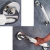 HongLianRiven Bath Handle Towel Rail Safe Handrail Bathtub Grab Rail Bathroom Grab Bar Toilet Elderly Handrail Support Railing Skidproof Handle Accessible Armrest (Color : Silver, Size : 68cm) view 3