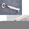 HongLianRiven Bath Handle Towel Rail Safe Handrail Bathtub Grab Rail Bathroom Grab Bar Toilet Elderly Handrail Support Railing Skidproof Handle Accessible Armrest (Color : Silver, Size : 68cm) view 4
