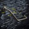 HongLianRiven Bath Handle Towel Rail Shower Rails Safe Handrail Brushed Safety Armrest Bathroom Handle Disabled Elderly Anti-Skid Railing view 2