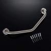 HongLianRiven Bath Handle Towel Rail Shower Rails Safe Handrail Brushed Safety Armrest Bathroom Handle Disabled Elderly Anti-Skid Railing view 3