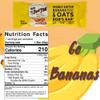 Bob's Red Mill Peanut Butter Coconut, Banana, Honey And Jelly Oat Bars 1.76 Oz., Two Of Each (8 Pack) 1.76 Ounce (Pack of 8) view 4