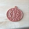 1 Copper 21mm Engravable Medical Alert says Medic Aware Charm Jewelry Making For You view 2