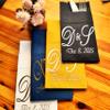 Glitter Print Personalized Airlaid Napkin custom printed, Linen-feel, Disposable, high absorbent, Soft & Perfect Built-in Flatware Pocket for bithday, baby shower, Party, Weddings or Events view 3