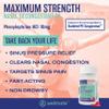 WELMATE - Nasal Decongestant PE - Phenylephrine HCl 10 mg - Maximum Strength - Sinus Relief - for Cold & Allergies - Non-Drowsy - Antihistamine - Pain Relief - Decongestants for Adults - 200 Tablets view 2
