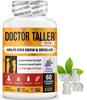 NuBest Doctor Taller Kids with Multivitamins, Multimineral, Calcium Chewable Tablets, Calcium Supplement for Kids Ages 2 to 9 - Grape Flavor - Helps Kids Healthy - 12 Pack view 2