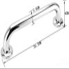 HongLianRiven Bath Handle Towel Rail Grab Bar, Grab RailsSafety Non-Slip Barrier-Free Bathroom Handrail, for Bathtub, Toilet, Kitchen (Size : 56.2cm) view 2