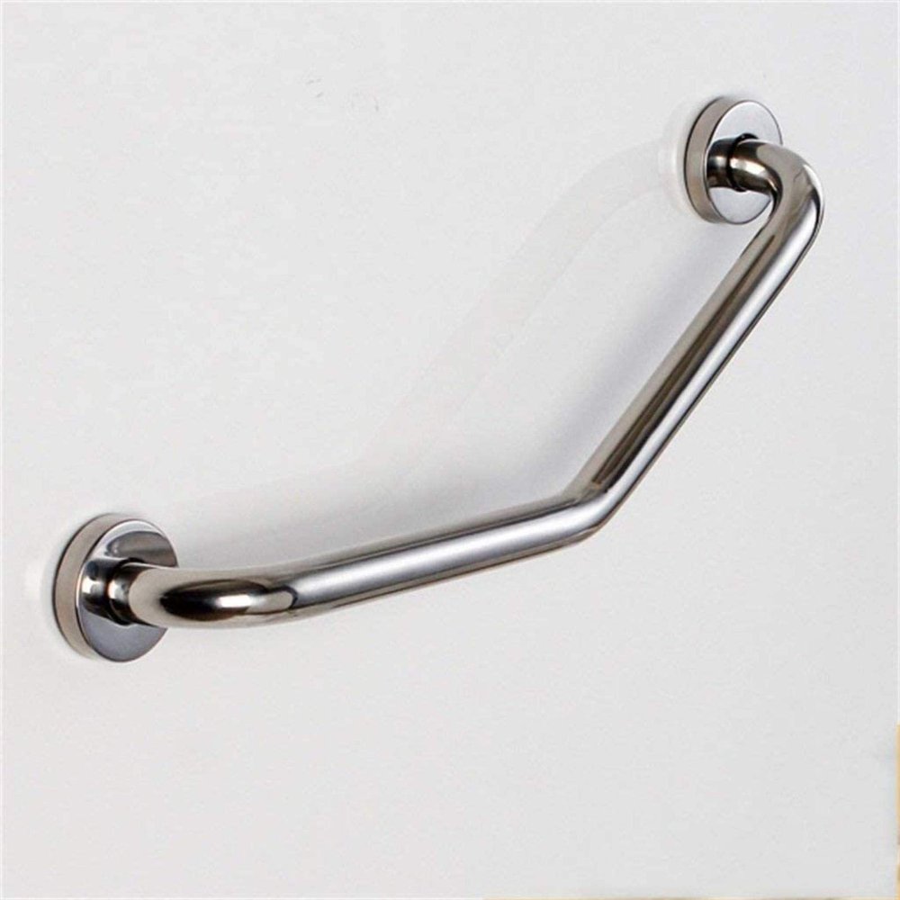 HongLianRiven Bath Handle Towel Rail Safety Handrail Grab Bar Grab Rails Safety Support Rail Steel Shower Bathroom Handrail, Armrest Anti-Slip Handrail