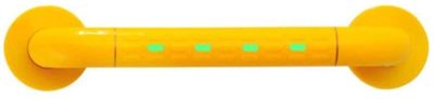 HongLianRiven Bath Handle Towel Rail Safety Handrail Grab Bar Grab Rails Safety Support Rail Steel Bathroom/Shower Handrail, Armrest Anti-Slip Handrail (Color : Yellow, Size : 38cm)
