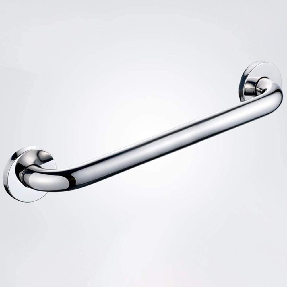 HongLianRiven Bath Handle Towel Rail Bath Safety Grab Bar,Care Bath Support Assist,Bathroom Bathtub,Toilet,Stairway Handle Grip Hand Rail with Concealed Screws (Color : Silver, Size : 88cm)