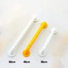 HongLianRiven Bath Handle Towel Rail Safety Handrail Grab Bar Grab Rails Safety Support Rail Steel Bathroom/Shower Handrail, Armrest Anti-Slip Handrail (Color : White, Size : 38cm) view 2