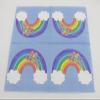 Disposable Napkins Disposable Dinner Paper Party Napkins Printed Tissue for Party Cute Rainbow Paper Napkins for Birthday Party 13 * 13 inches Pack of 20 view 2