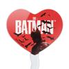 The Batman Heart Love Cupcake Picks Toppers Decoration Set of 6 view 2