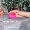 INTIMINA Ziggy Cup 2 - Extra-Thin Reusable Menstrual Disc, Menstrual Cup with Flat-fit Design, Menstrual Cups Ring, Period Products (Size B) view 4