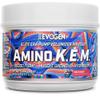 Evogen Amino K.E.M. - EAA & BCAA Powder Pump Volumizer | BCAAs Amino Acids Supplement for Blood Flow, Muscle Growth, & Hydration | Sour Candy | 30 Servings view 1