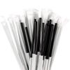DuraHome Plastic Straws Individually Wrapped BPA Free Restaurant Style Disposable Straw (10.25" Long Straws, Black) view 2