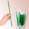 DuraHome Green Plastic Straws Individually Wrapped 1000, Long 10.25" inch BPA Free Restaurant Style Disposable Drinking Straw 0.24" Wide, for Coffee House, Diner or Home, Decorative Display Boxes view 2