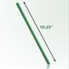 DuraHome Green Plastic Straws Individually Wrapped 1000, Long 10.25" inch BPA Free Restaurant Style Disposable Drinking Straw 0.24" Wide, for Coffee House, Diner or Home, Decorative Display Boxes view 3