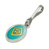Scooby-Doo Tag Antiqued Oval Charm Clothes Purse Suitcase Backpack Zipper Pull Aid view 2