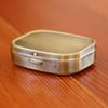 Night Sky Stars Lights Brass Rectangle Pill Box view 3