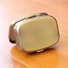 Night Sky Stars Lights Brass Rectangle Pill Box view 4
