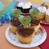 A Scooby Christmas Heart Love Cupcake Picks Toppers Decoration Set of 6 view 4