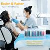 faruijie Power Chain Organizer Case - Dental Orthodontic Elastic Rubber Chain Dispenser Orthodontic Braces Rubber Band Acrylic Holder with Lid view 2