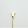 PunchbowlPipes All Brass 4'' Long Shaka Stem/Straw Cleaner & Tamper Tool for Shaka, Disco, Lollipop, Proto Pipes, Made in Hawaii, USA view 3