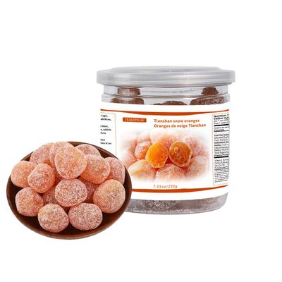 Tianshan snow orange dry casual snack small kumquat dry rock candy kumquat candied fruit 7.05 oz/200g