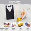 BEISHIDA Wedding Favor Boxes - Small Bride and Groom Candy Boxes for Bridal Shower Decorations - 50pcs view 4