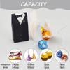 BEISHIDA Small Wedding Party, Bride and Groom Candy Boxes for Bridal Shower Decorations Dress and Tuxedo Favor Boxes 50pcs view 4